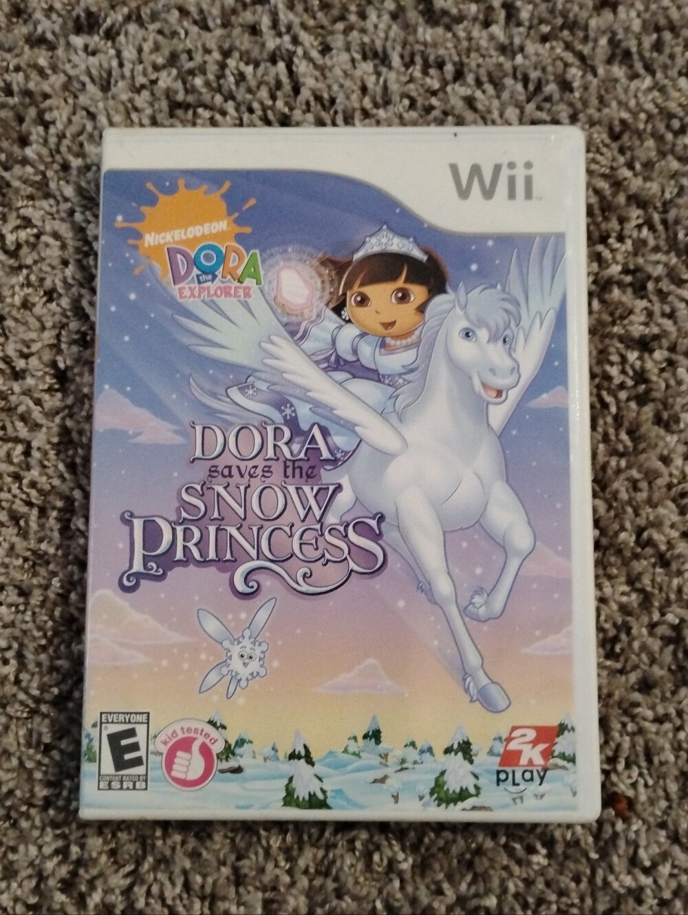 Dora the Explorer: Dora Saves the Snow Princess (Nintendo Wii) - Complete in Cas